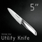 Hollow Handle Cerasteel Knife 5 In Utility Knife