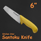 High Strength 6 Inch Santoku Knife Lightweight Sandwich Type Cutting Edges